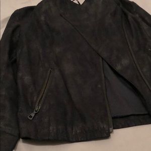 Synthetic Leather Jacket
